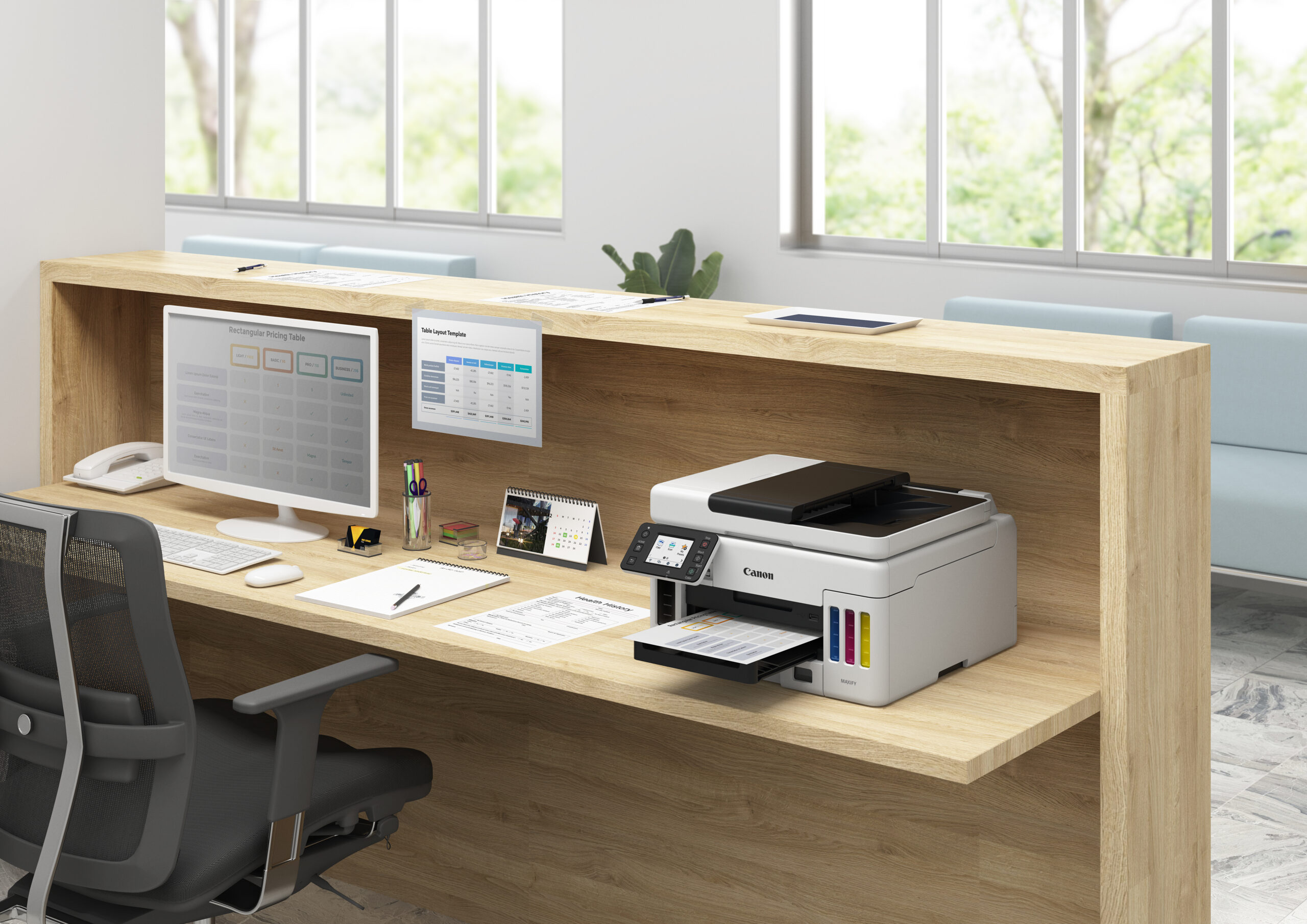 Canon anuncia novas multifuncionais com tanque de tinta, alta produtividade e eficiência