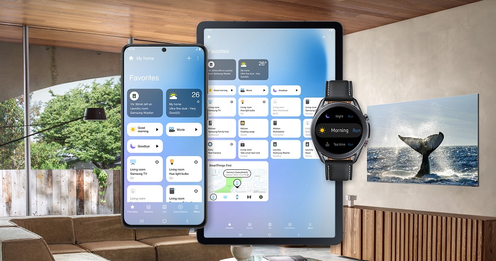 Samsung SmartThings apresenta nova interface de casa conectada