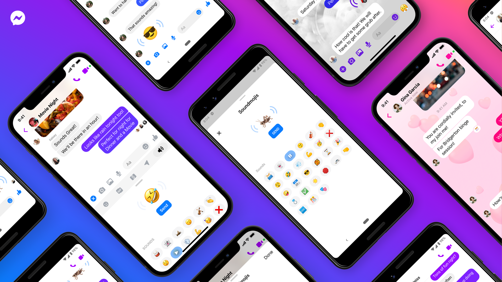 Emojis finalmente tem voz: Apresentando Soundmojis no Messenger