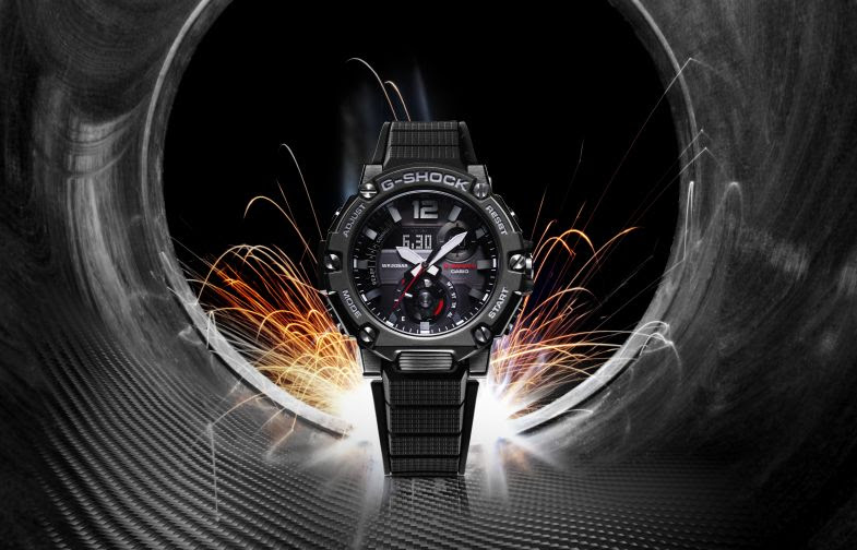 Casio lança G-STEEL com nova estrutura de proteção com núcleo de carbono
