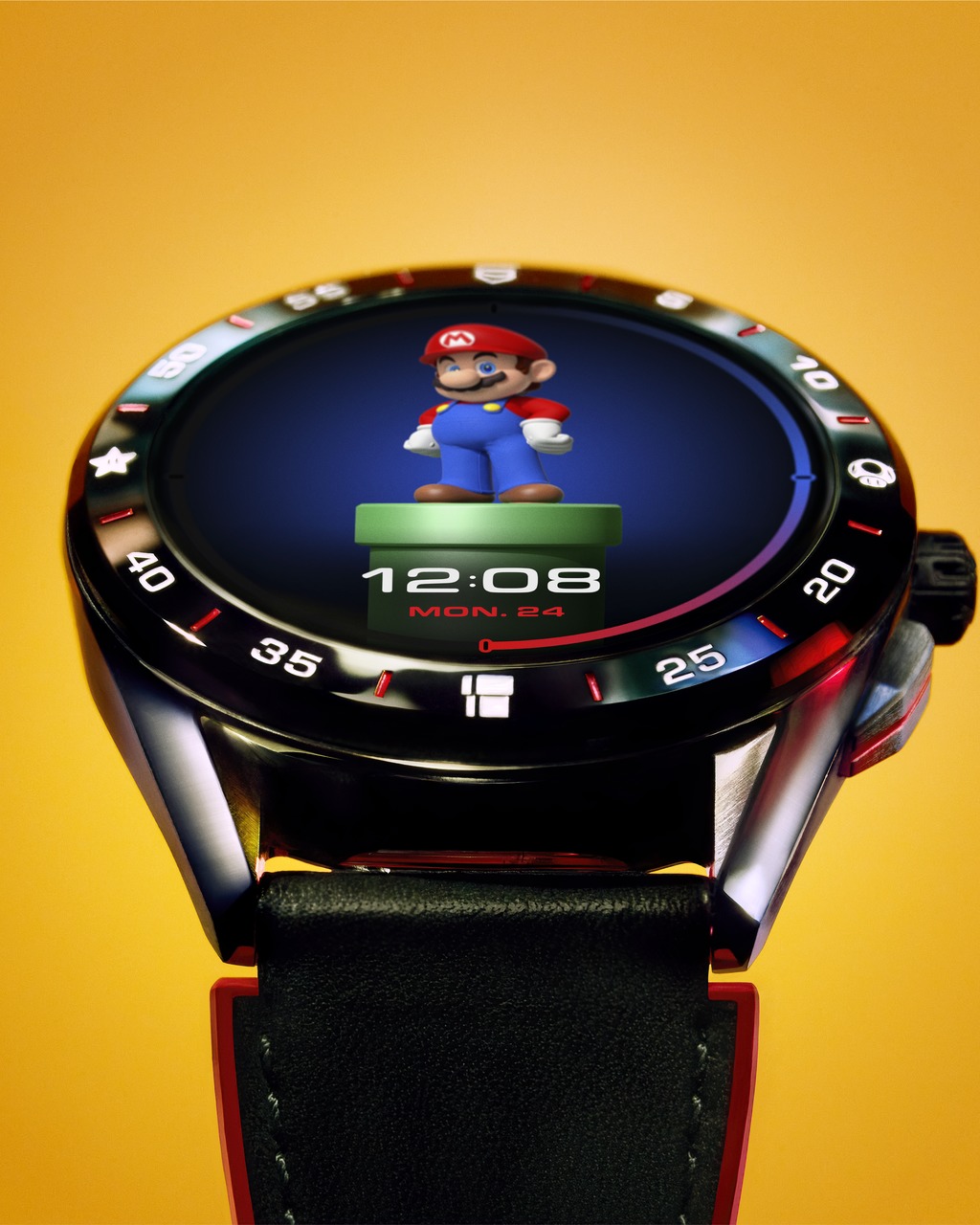 Tag Heuer cria edição limitada com ícone da cultura pop Super Mario