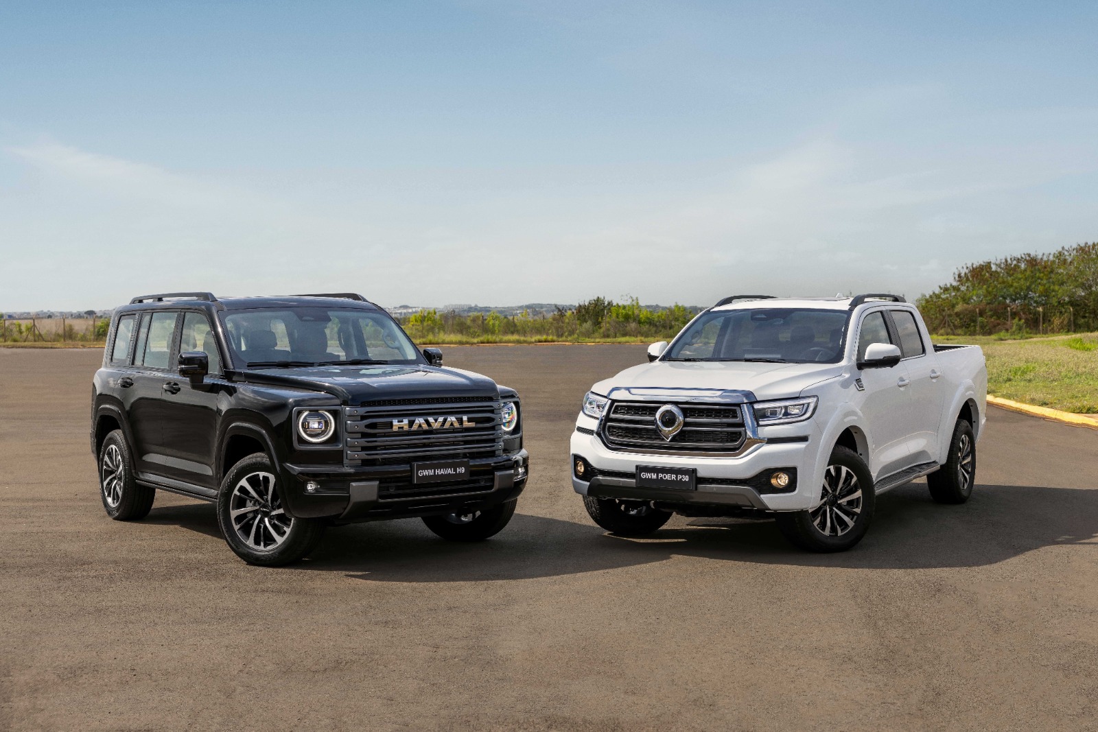 GWM Brasil apresenta  SUV Haval H9 e  picape Poer P30
